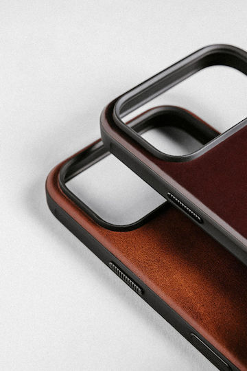 Nomad Modern Leather Case Leather Case Iphone 17 Pro Max Compatible Magsafe Horween Leather Olde Dublin