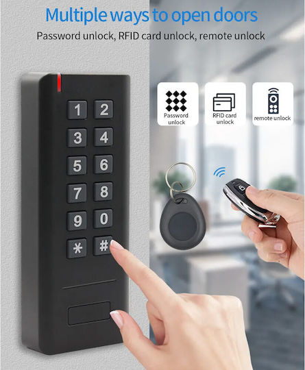 Electronic Lock Wireless in color Black