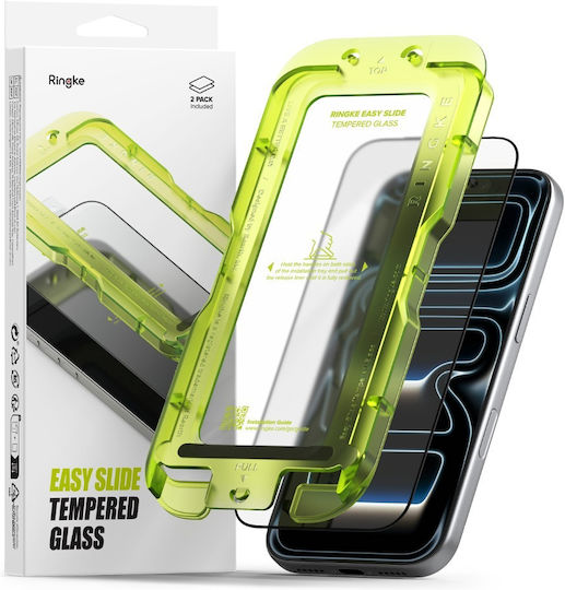 Ringke Easy Slide 2-pack Iphone 17 Pro Max Black