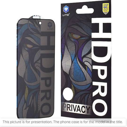 Lito Privacy Screen Protector Μαύρο (Iphone 17 Air, Lito)