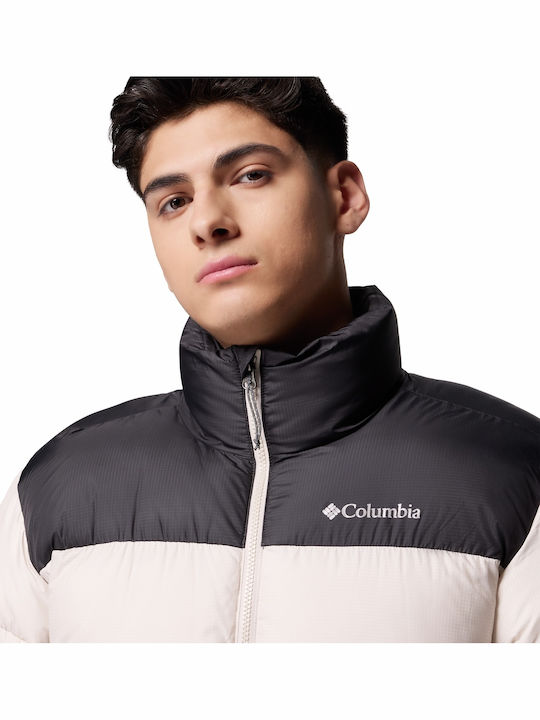 Puffect Iii Jacket Beige/black