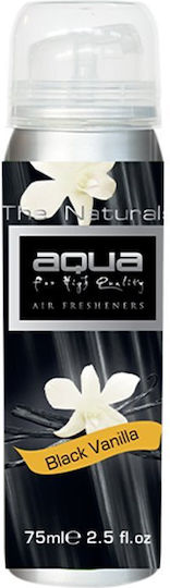 Aqua Αρωματικό Σπρέι Αυτοκινήτου The Naturals Black Vanilla 75ml