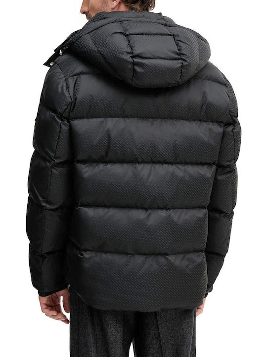 Logo Jacket Puffer Black