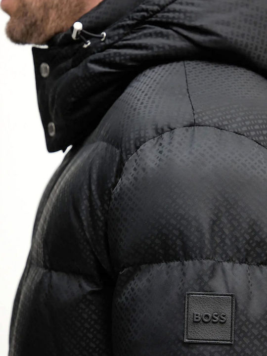 Logo Jacket Puffer Black