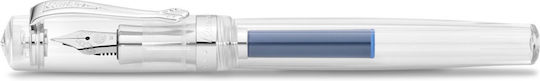 Kaweco Student Писалка Medium Бяла с Червено Мастило