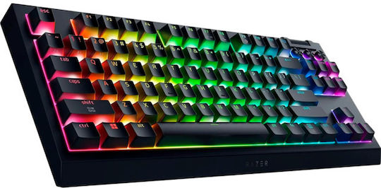 Razer Blackwidow V4 Wireless Gaming Mechanical Keyboard Tenkeyless with Razer Orange Switches and RGB Lighting International English