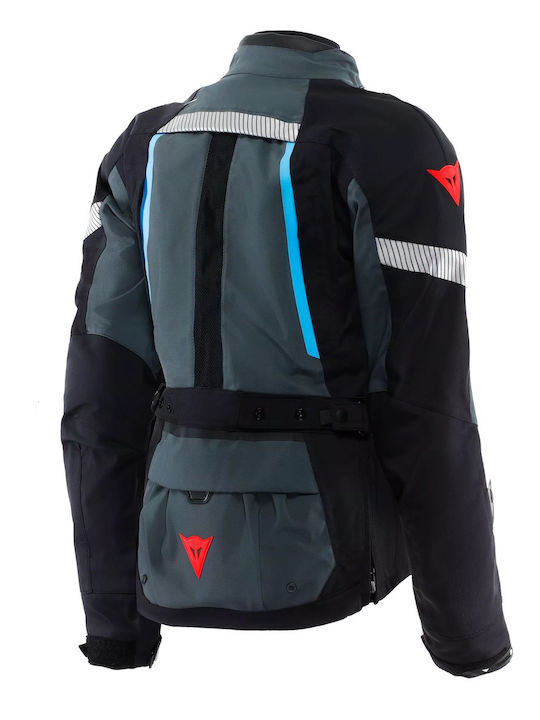 Dainese Mangen Absoluteshell Pro Women's Motorcycle Jacket 4 Seasons Waterproof Ebony/Black