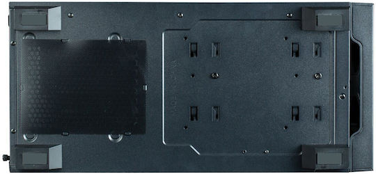 S5 Neo Gaming Midi Tower Computer Case with Side Window Black