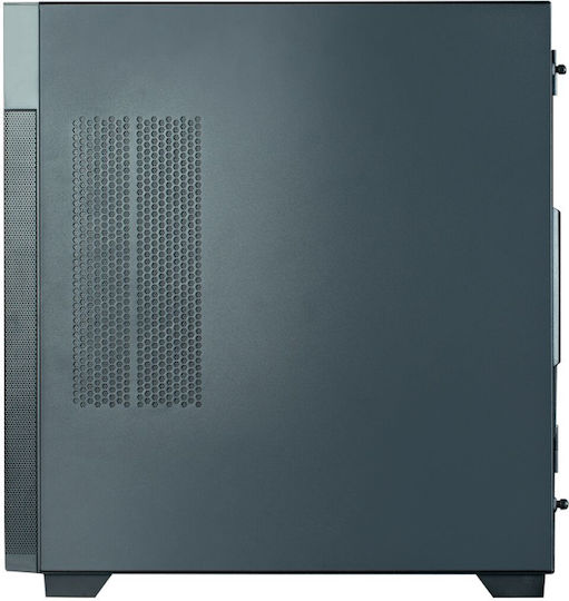 S5 Neo Gaming Midi Tower Computer Case with Side Window Black