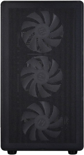 Zalman M5 Gaming Mini Tower Κουτί Υπολογιστή με Πλαϊνό Παράθυρο και ARGB Φωτισμό Μαύρο