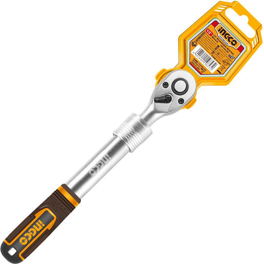 Ingco Double Telescopic Ratchet 1/2" with 72 Blades