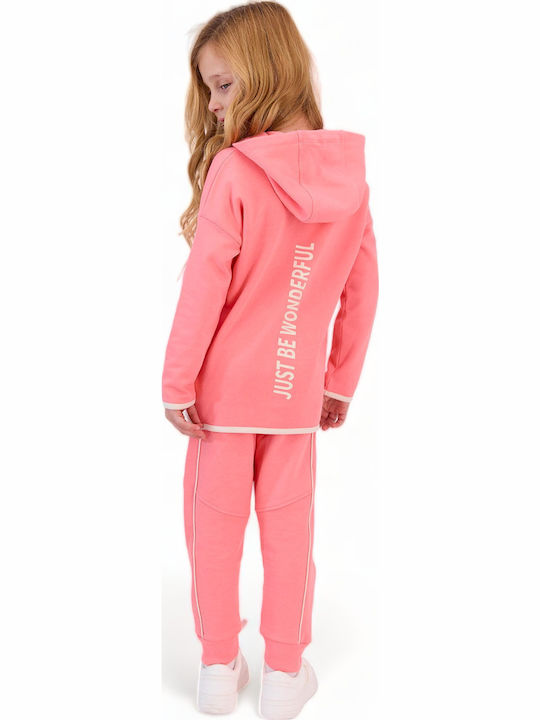 Kids Sweatpants Set Orange 2pcs