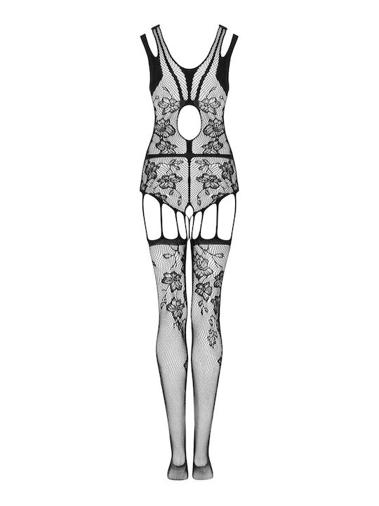 Obsessive Obsessive Mesh Black Bodystocking