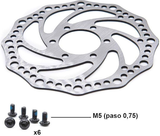 Brake Disc R6.2 140 Mm 6h Scooter Bicycles