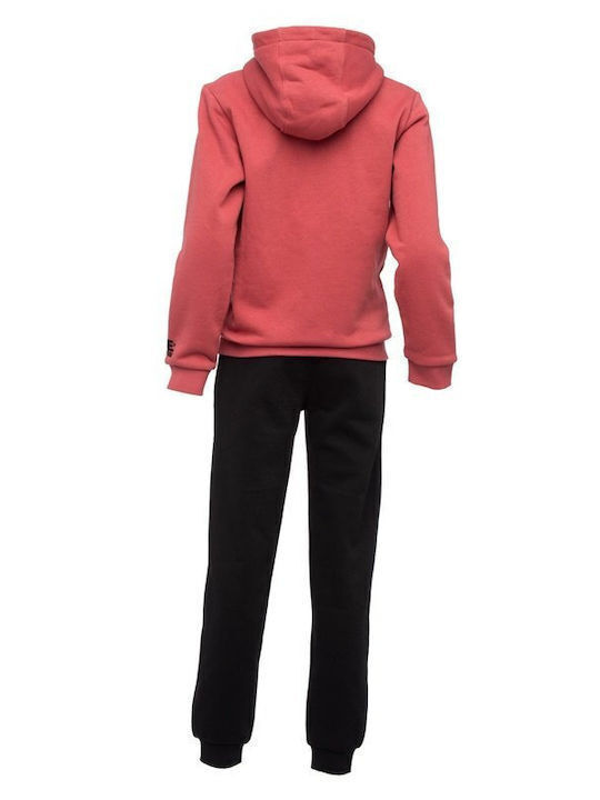 Παιδικό Σετ Φόρμας Pastel Red 2τμχ