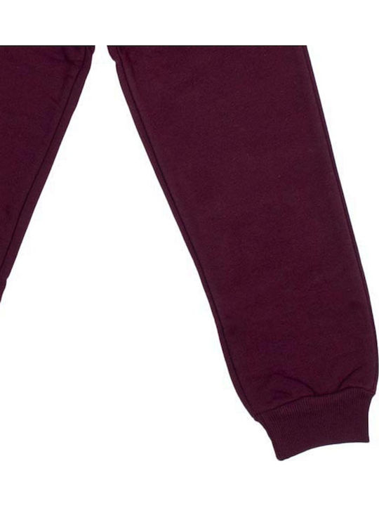Kids Sweatpants Bordeaux