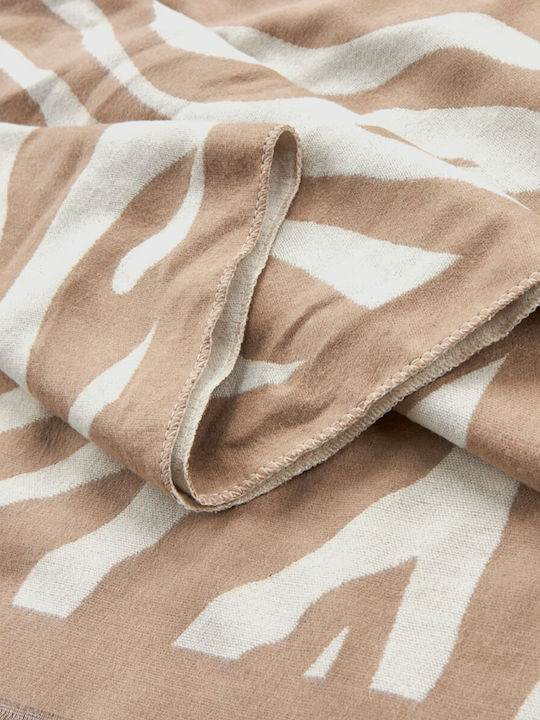 Women's Wool Scarf Beige