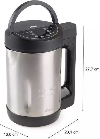 Domo Supa Maker 1050W cu Capacitate 1.6lt Gri