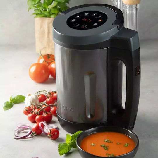 Domo Θερμομάγειρας 1000W με Χωρητικότητα 2.2lt Γκρι