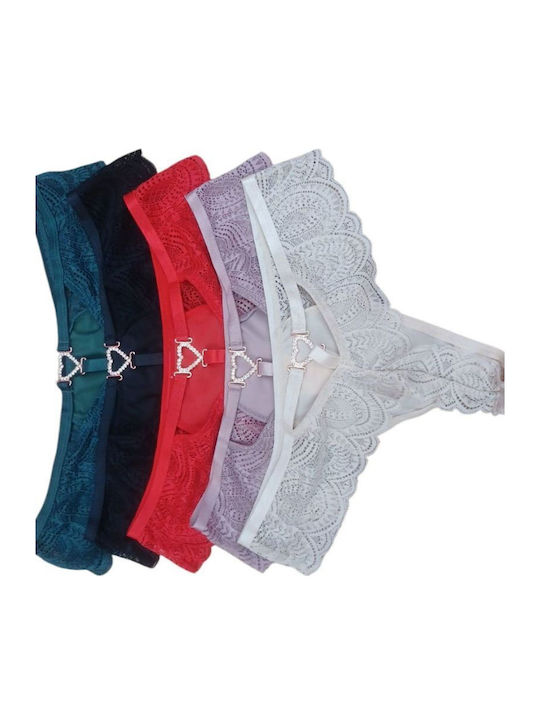 Damen Zeichenfolge MultiPack mit Spitze