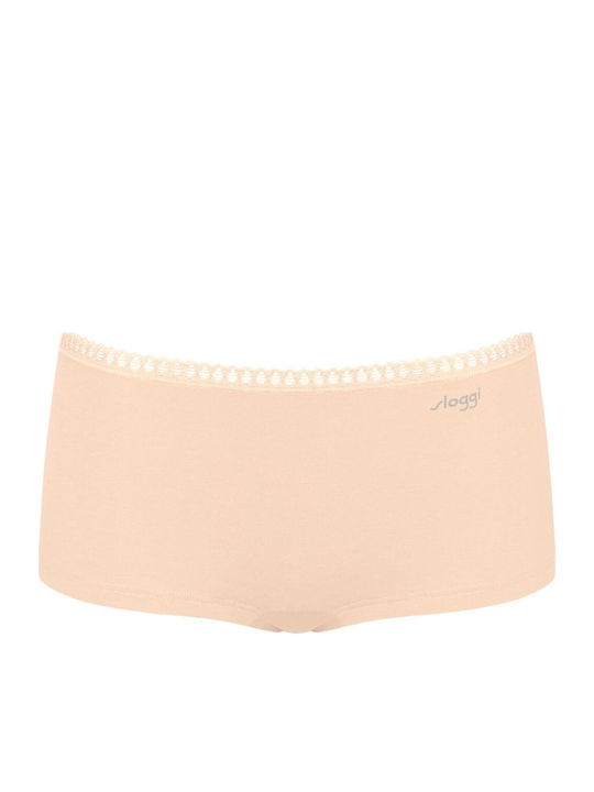 Βαμβακερά Women's Boxer 3Pack Terracotta, Mint, Dusty Pink, Light Blue
