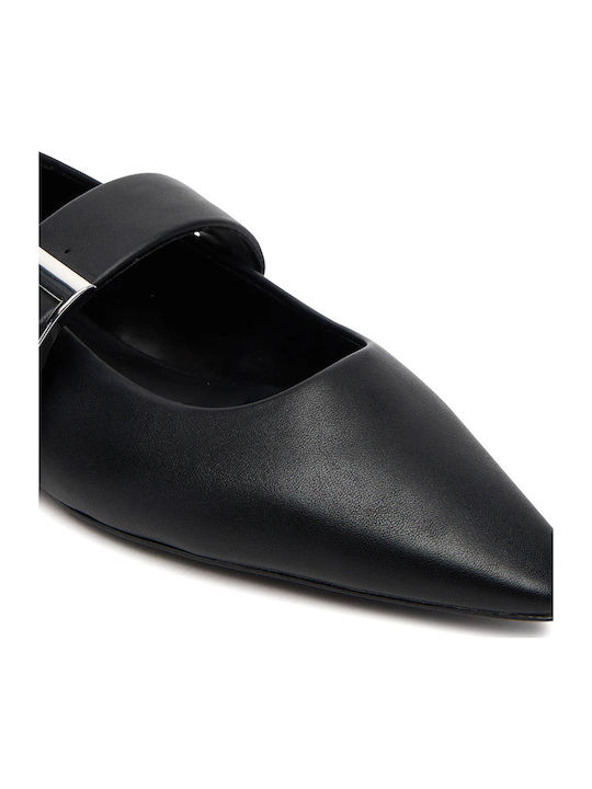 Pointy Ballerinas Black