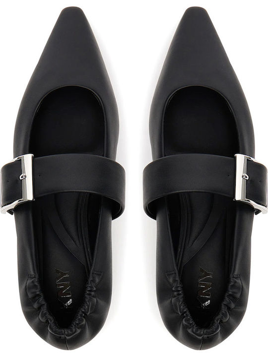Pointy Ballerinas Black