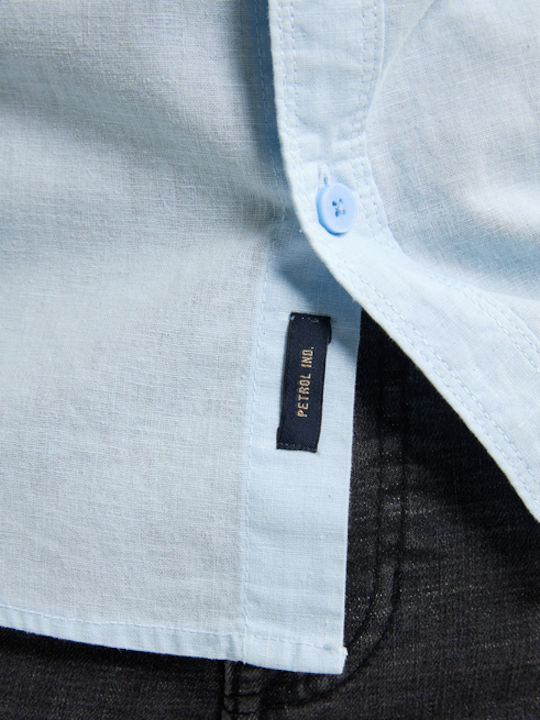 Short-sleeved Shirt Sky Blue