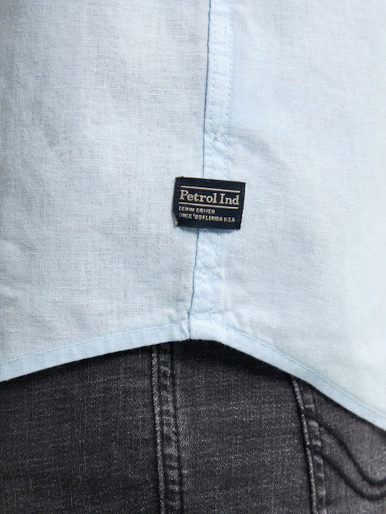Short-sleeved Shirt Sky Blue
