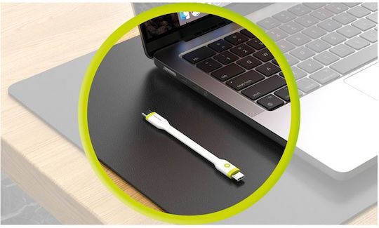 Mobile Origin Редовна USB 2.0 Кабел USB-C мъжки - USB-C мъжки 60W Бял 1м