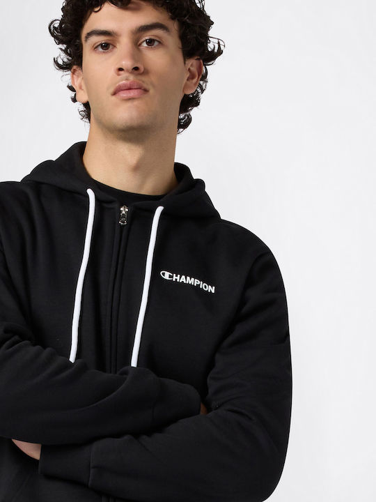 Sweatshirt with Hood Black