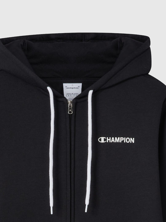 Sweatshirt with Hood Black