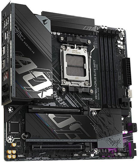 Gigabyte X870M AORUS ELITE WIFI7 Motherboard Micro ATX με AMD AM5 Socket