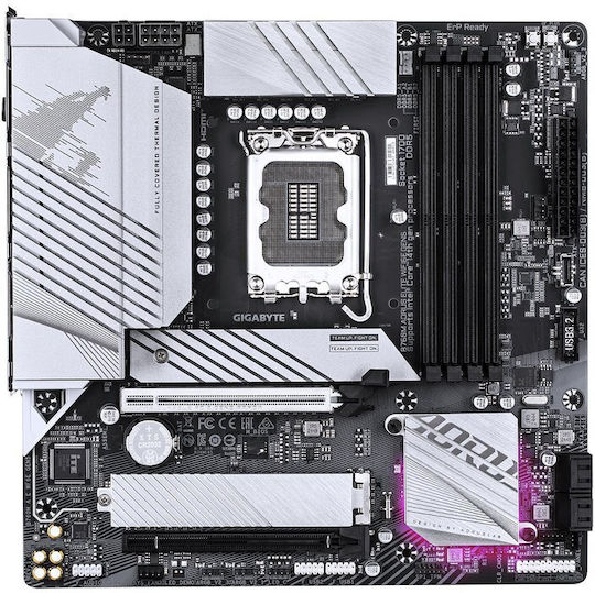 Gigabyte B760M Aorus Elite WIFI6E GEN5 rev. 1.0 Motherboard Micro ATX with Intel 1700 Socket