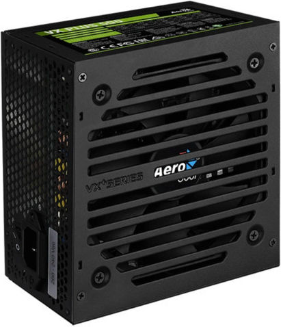 Aerocool VX Plus Stealth 500 500W Schwarz Computer-Netzteil Voll verkabelt