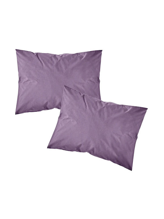 Borea Solid Super-Double Bed Sheet With Rubber Hugger 160x200+40cm Dark Purple
