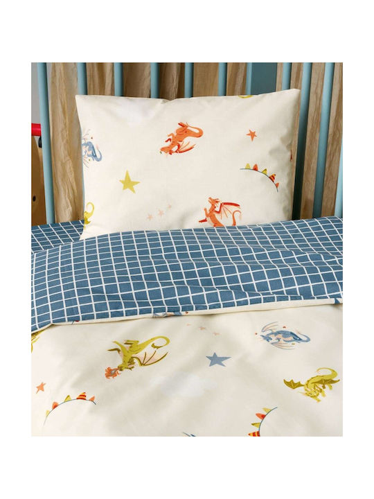 Kentia Poldo Baby Sheets Set Cradle Cotton Beige 70x120cm 2pcs