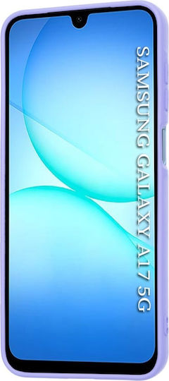 Back Cover Σιλικόνης Μωβ (Galaxy A17)