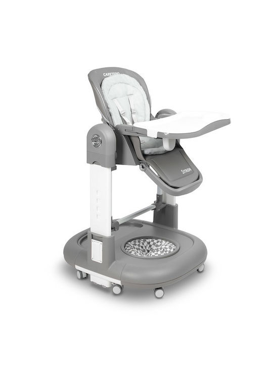 Caretero Sitron Baby Highchair 3 in 1 With Adjustable Height Gray