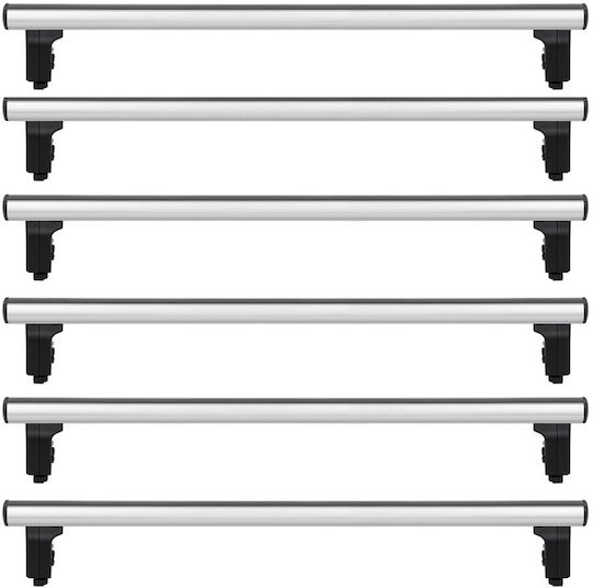 Menabo Bare de Acoperiș Aluminiu 140cm. pentru Mercedes-Benz Sprinter 2007-2010 (Set cu picioare)