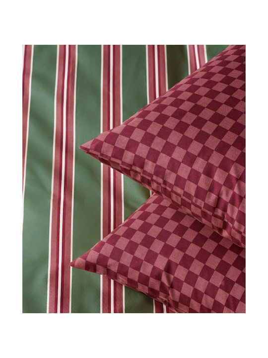 Kentia Dama Pillowcase Set with Envelope Cover 36a 50x70cm.
