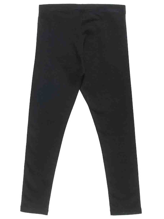 Kinder Leggings Sport Lang Schwarz