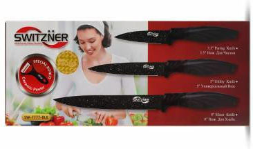 Messerset aus Keramik 4Stück