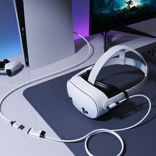 Κάρτα Λήψης Syntech Usb-c Hdmi Εγγραφή 2k Γρήγορη Φόρτιση Meta Quest 3/3s