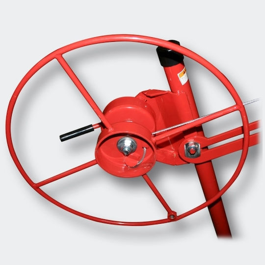 Wiltoc Lifting Table Drywall / Panels Foldable for Weight Load up to 68kg Red