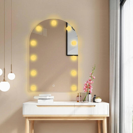 Martin Καθρέπτης Μπάνιου Led 70x110cm Λευκός