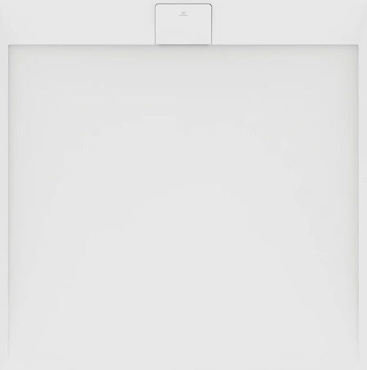 Ideal Standard Ultra Flat S Ι Life Τετράγωνη Ντουζιέρα Τεχνητής Πέτρας 80x80cm Λευκή