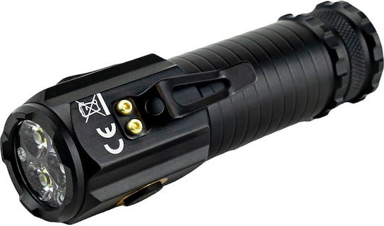 Technik Rechargeable Flashlight LED with Maximum Brightness 850lm