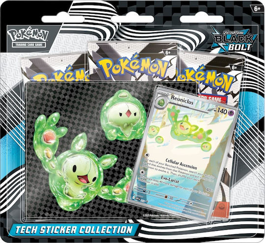 Pokemon Bolt Tech Sticker Collection Scarlet & Violet Booster Pack