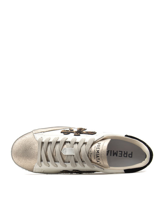 Stevend Sneakers Ασημι-λευκο-μαυρο